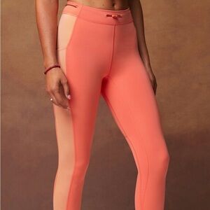 Fabletics Coral and Peach Leggings